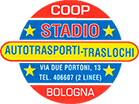 Autotrasporti e traslochi Coop Stadio – contatti e preventivi gratuiti per deposito, facchinaggio, traslochi e trasporti a Bologna Logo